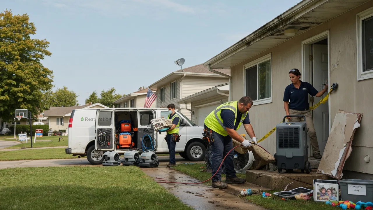Water Damage Restoration in Smock, PA near me
